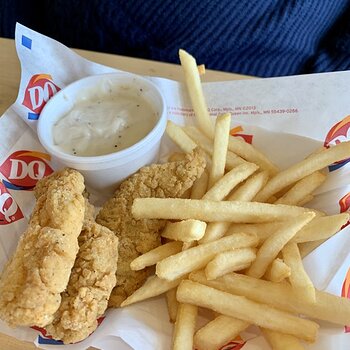 DQ Chicken Strips With Gravy