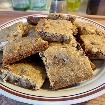 Toffee Chip Blondies