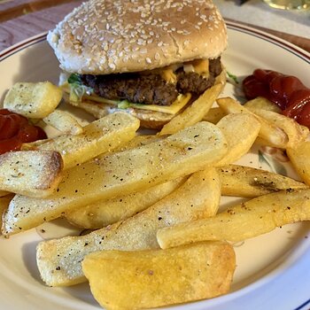 Burger And Fries?...Chips?...Frips!