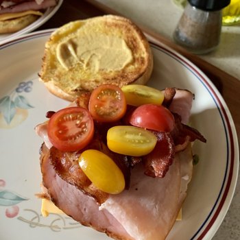 Ham-Turkey-Bacon Sandwich