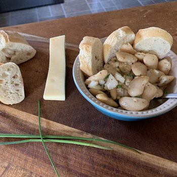 Butter Bean Canapés