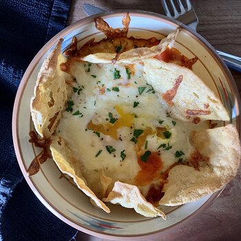 Baked Huevos Rancheros