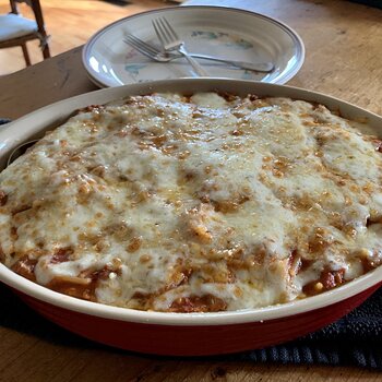 Skillet-Baked Spaghetti