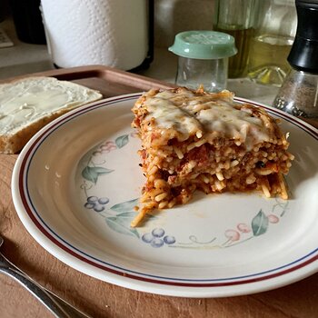 Last Of The Skillet Spaghetti