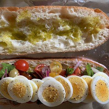 Pan Bagnat Picnic Sandwich