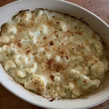 Cauliflower Gratin