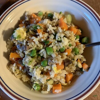 Fried Rice W/ Roast Beef