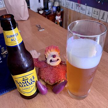 Sam Adams Summer Ale (And Summer-Appropriate Friend)