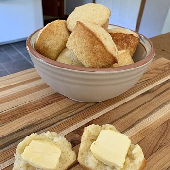 Lemon-Buttermilk Corn Muffins