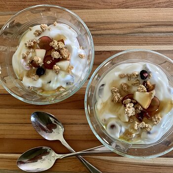 Yogurt, Fruit, And Granola