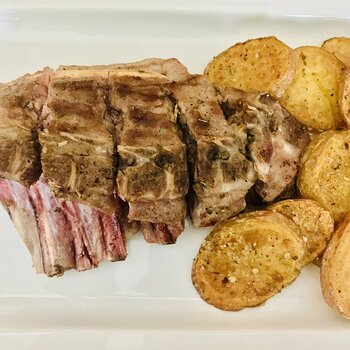 Griddled Lamb served with fried potatoes.jpeg