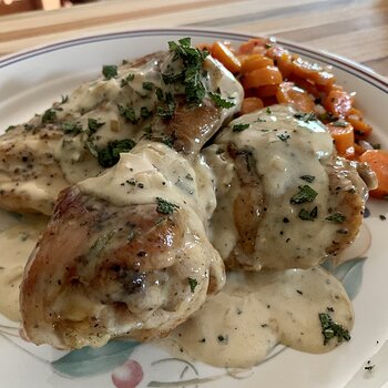 Sage Chicken & Carrots