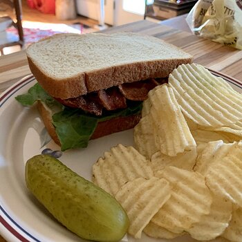 BLT, Chips, Pickle