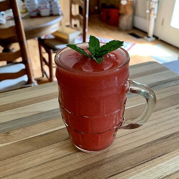 Watermelon-Vodka Slushie