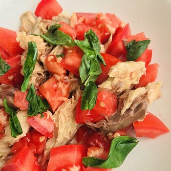 Tomatoes and mackerel salad.jpeg