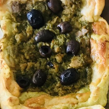 Pesto, tuna, olive taggiasche tart.jpeg