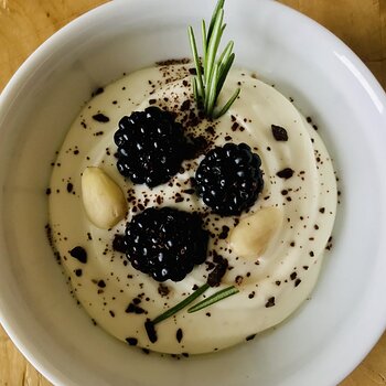 Rosemary-Flavoured Homemade Almond Cream.jpeg