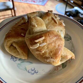 Almond Crescent Rolls