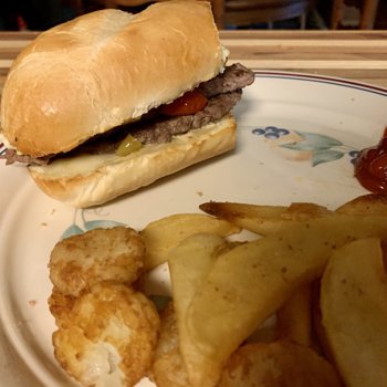 Steak Sandwich & Fries