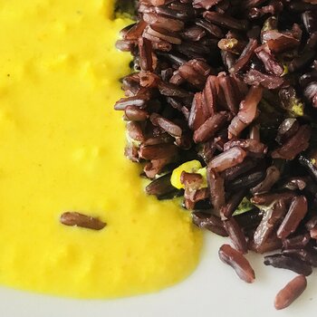 Venus Black Rice with Turmeric Sauce.jpeg