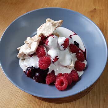 The last of the pavlova