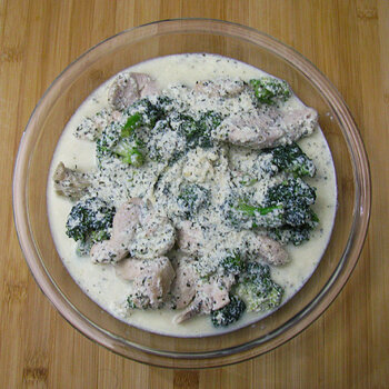 Creamed Chicken Broccoli