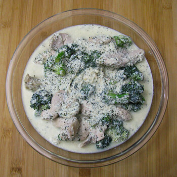 Creamed Chicken Broccoli