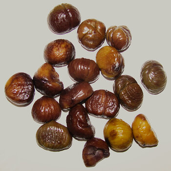 Roasted Ripe Chestnuts