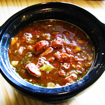 Andouille Lime Bean Soup