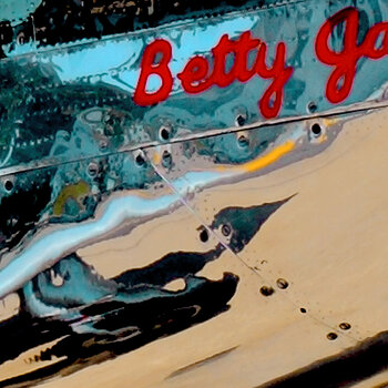 Aircraft Nose Art - "Betty Jane" P-51 Mustang
