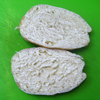 Hoagie Roll Halved
