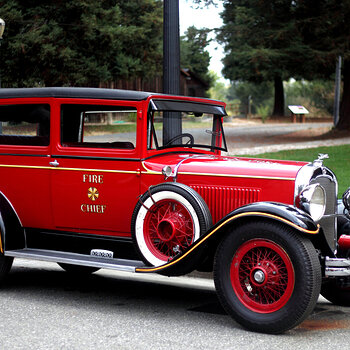 Antique Ford Fire Chief