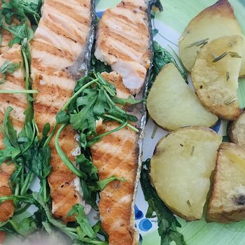 Grilled Salmon with Baked Potatoes.jpeg