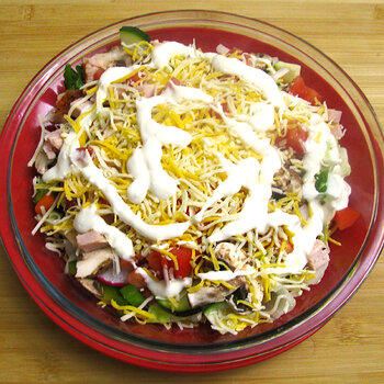 Turkey Layered Salad