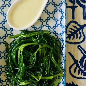 Monk’s Beard served with Yoghurt-Mustard dressing.jpeg