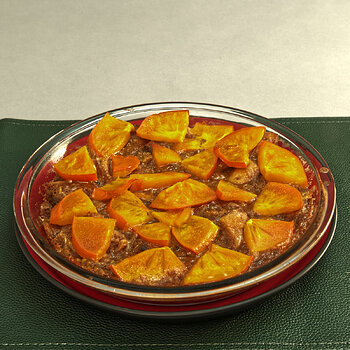 Persimmon Bread Pudding