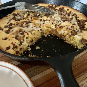 Cornbread In The Skillet