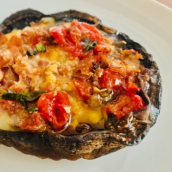 Ham and Cheese stuffed Portobello Mushroom.jpeg