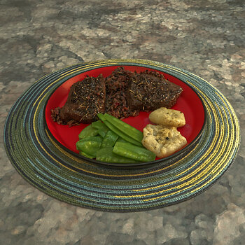 Elk Medallions and California Red Abalone Steaks