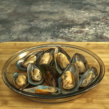 New Zealand Green Lipped Mussels