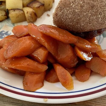 Honey-Brandy Glazed Carrots