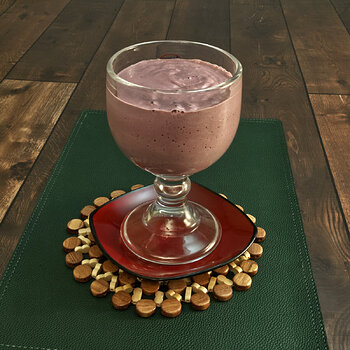 Blackberry Pear Yogurt Smoothie