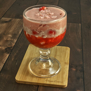 Strawberry Coconut Crush Meringue