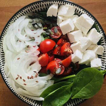 Baby Spinach, Onion and Tofu Salad.jpeg