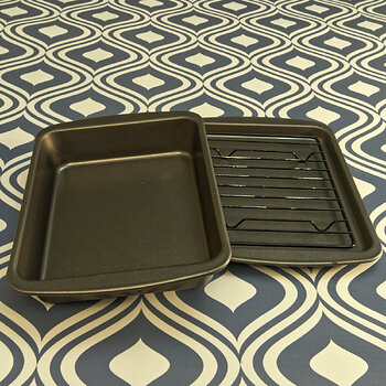 Mini Nonstick Baking Pan, Sheet and Rack Combo