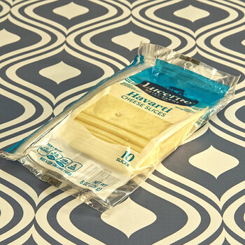 Packaged Sliced Havarti Cheese