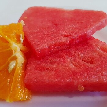 Watermelon & Orange Slices