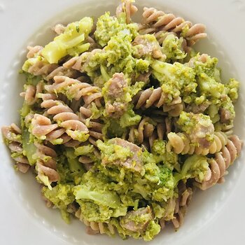 Spelt Fusilli with Broccoli and Sausage.jpeg