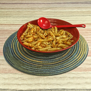 Penne with Sun Dried Tomato Pesto