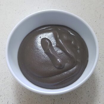 Sweet Black Sesame Seed Pudding